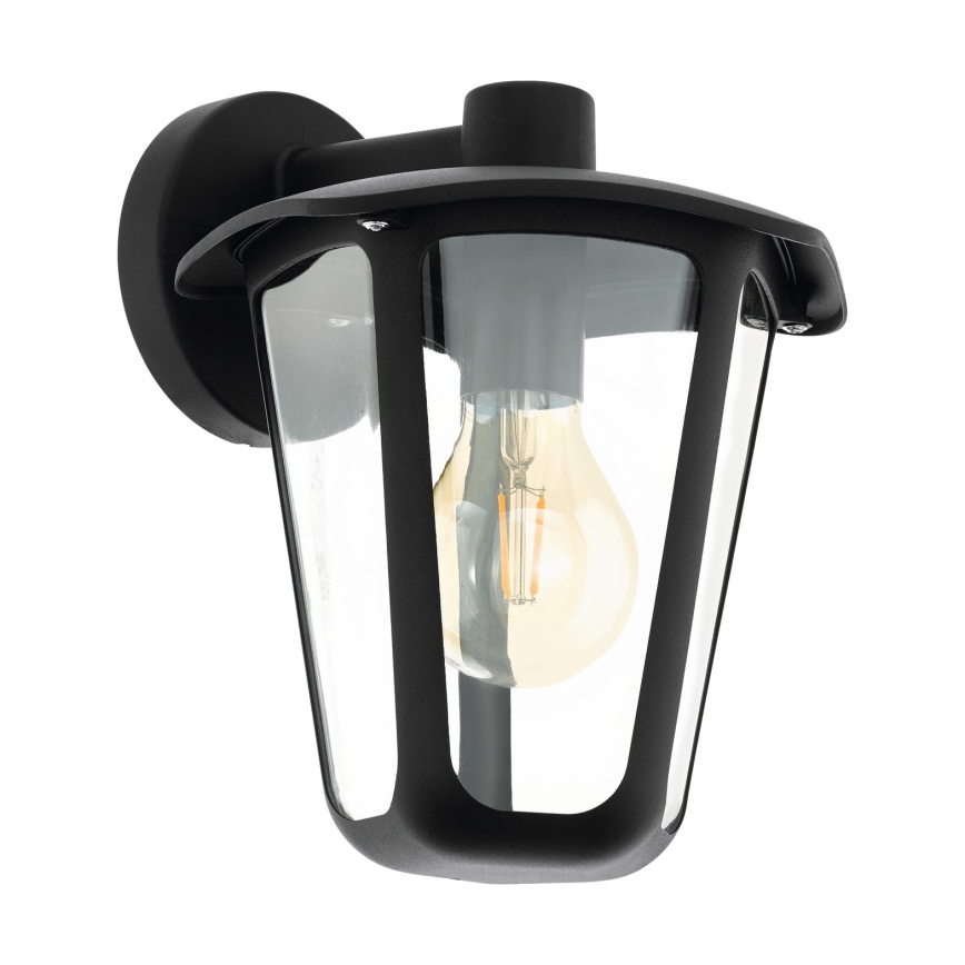 Eglo - Spoljašnja zidna lampa 1xE27/60W/230V IP4crna