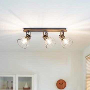 Eglo 98136 - Reflektorska lampa SAMBATELLO 3xE27/40W/230V