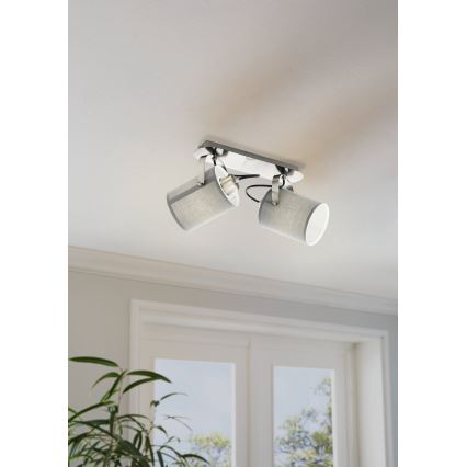 Eglo - Reflektorska lampa 2xE27/10W/230V