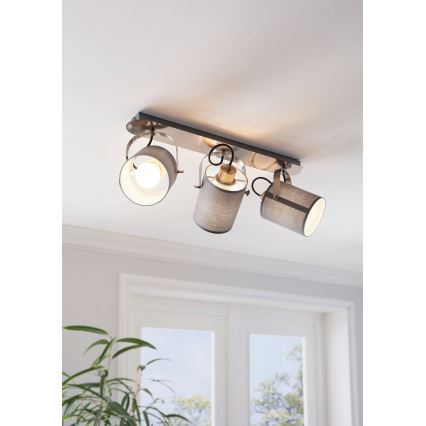 Eglo - Reflektorska lampa 3xE27/10W/230V