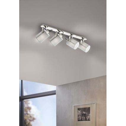 Eglo - Reflektorska svetiljka 4xE27/10W/230V