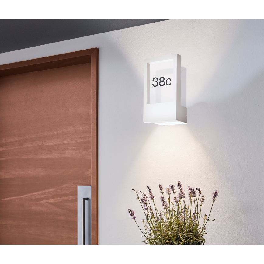 Eglo - Kućni broj 1xE27/28W/230V IP4bijela