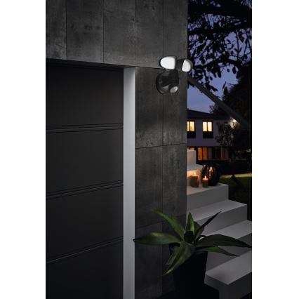 Eglo - LED Spoljašnja lampa sa senzorom 2xLED/7,5W/230V IP44