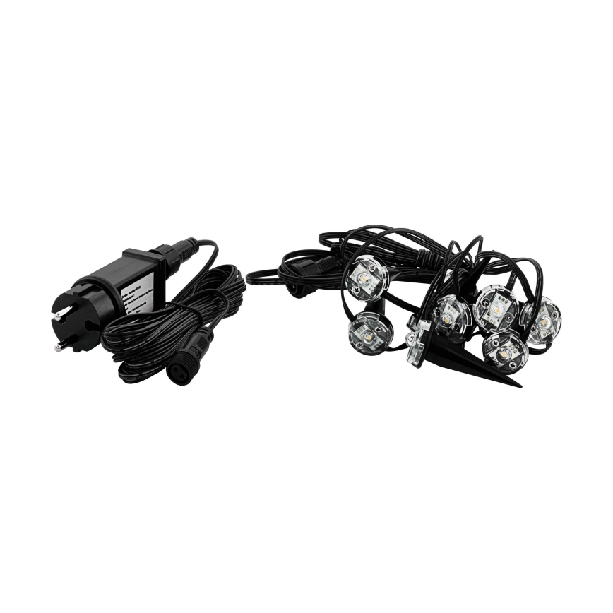 Eglo - LED Spoljašnji dekorativni lanac 9xLED 10m IP65 topla bela