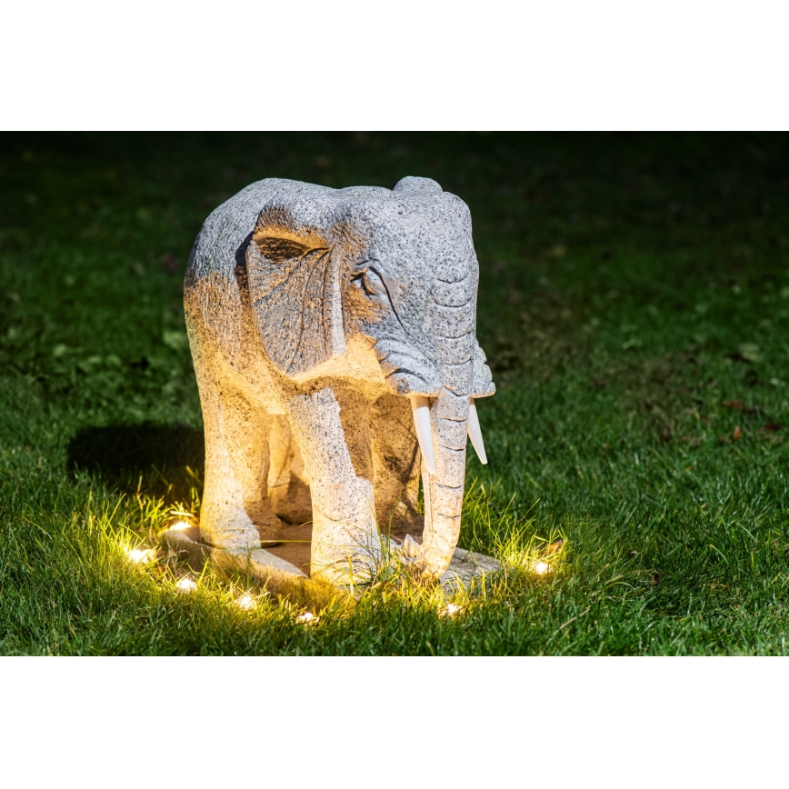 Eglo - LED Spoljašnji dekorativni lanac 9xLED 10m IP65 topla bela