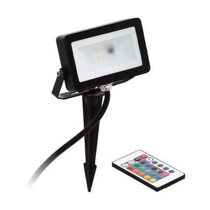 Eglo - LED RGB reflektor LED/10W/230V + Daljinski upravljač