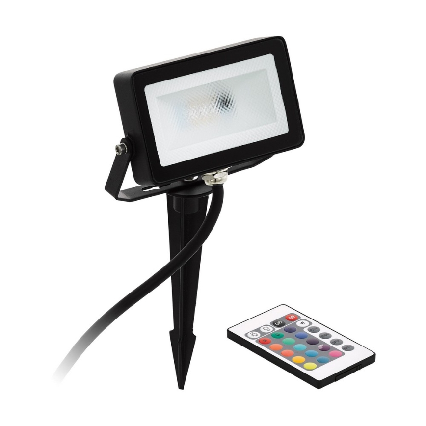 Eglo - LED RGB reflektor LED/10W/230V + Daljinski upravljač