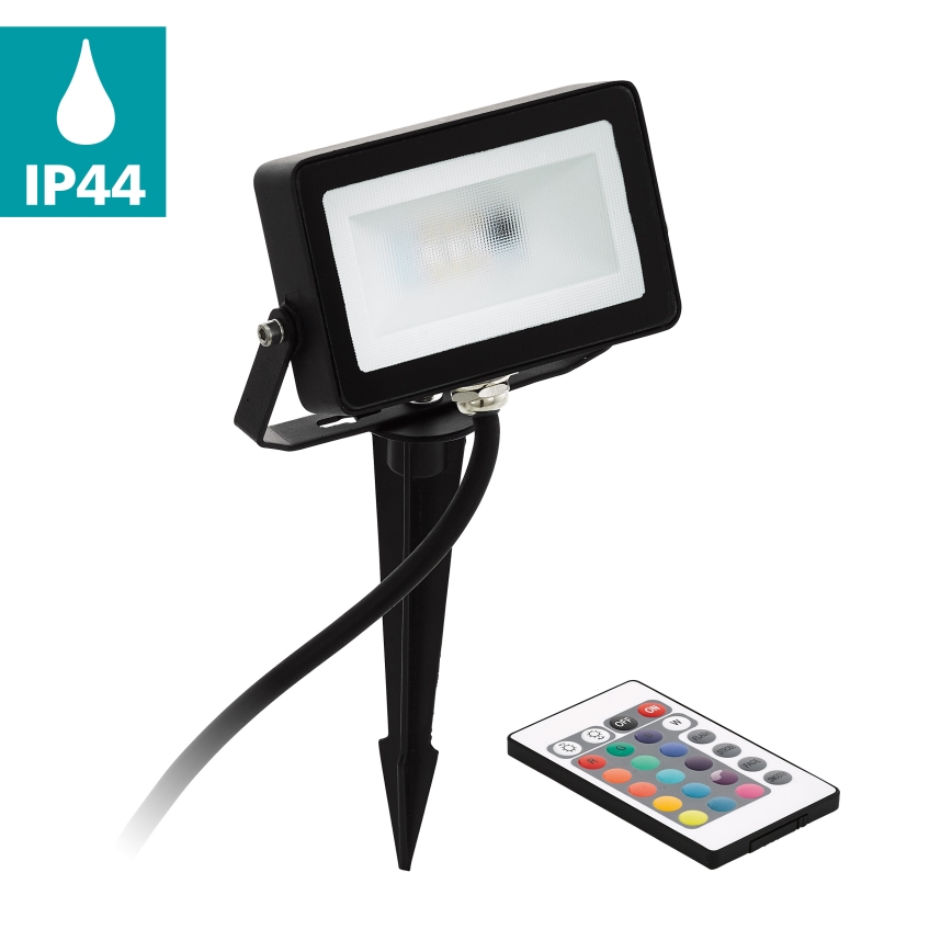 Eglo - LED RGB reflektor LED/10W/230V + Daljinski upravljač