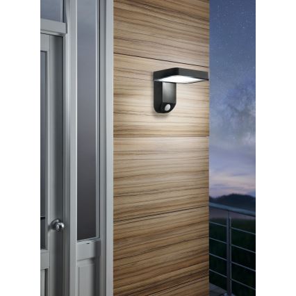 Eglo - LED Solarna zidna lampa sa senzorom LED/4,5W/3,7V IP44