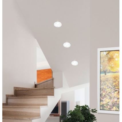 Eglo - LED Ugradbena lampa za kupatilo LED/6W/230V IP44