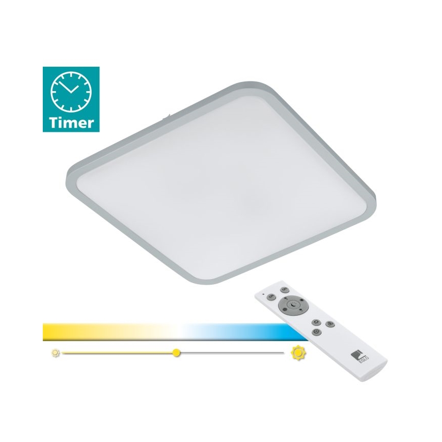 Eglo - prigušiva LED plafonska lampa LED/30W/230V + daljinski upravljač