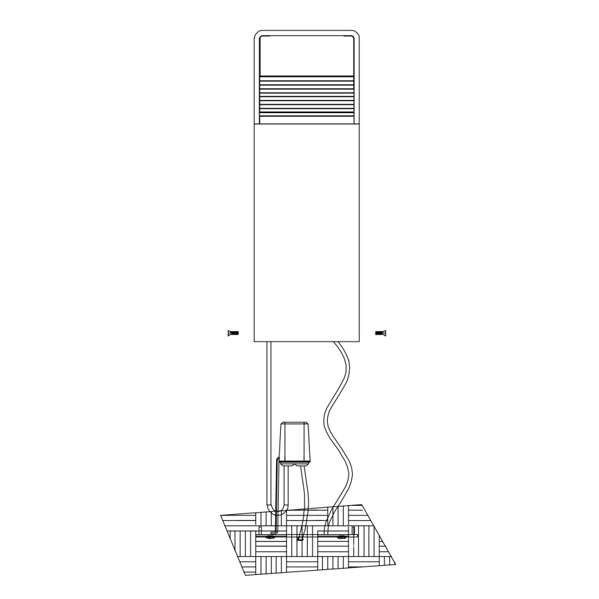 Eglo - LED Spoljna lampa LED/6W/230V IP44