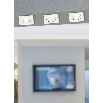 Eglo - LED Prigušivo ugradbeno svetlo LED/6W/230V