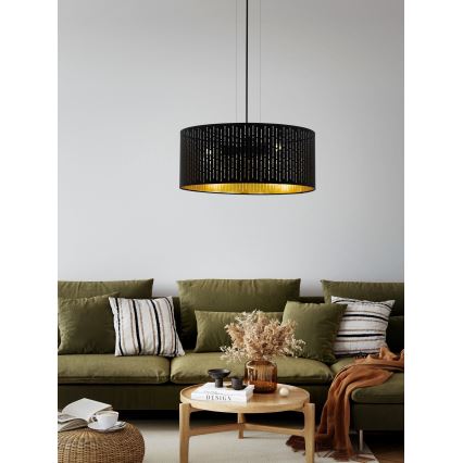 Eglo - Luster na sajli 3xE27/40W/230V