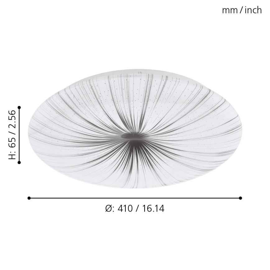 Eglo - LED Plafonjera LED/19,5W/230V