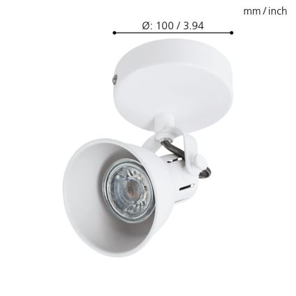 Eglo - LED Zidna lampa 1xGU10/3,3W/230V