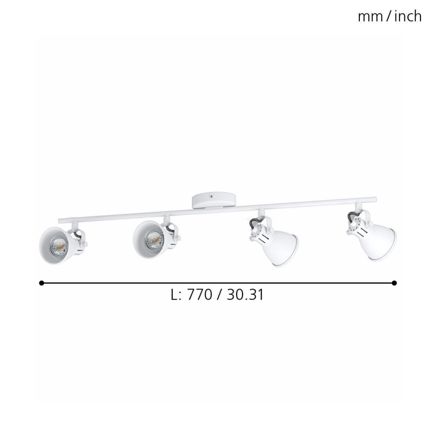 Eglo - LED Reflektorska lampa 4xLED/3,3W/230V