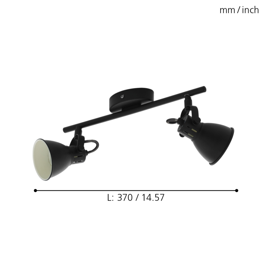 Eglo - LED Reflektorska lampa 2xGU10/3,3W/230V