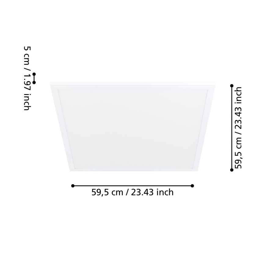 Eglo - LED Stropna svjetiljka sa senzorom LED/34W/230V