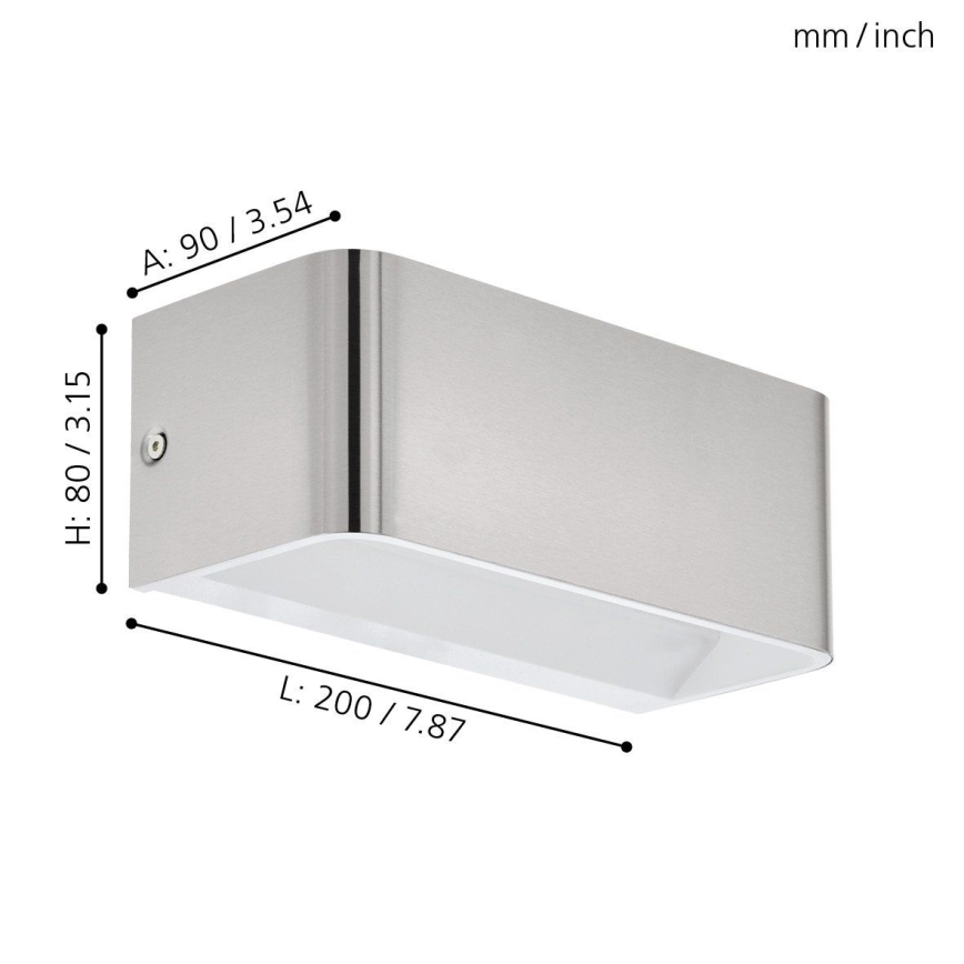 Eglo - LED Zidna lampa LED/10W/230V