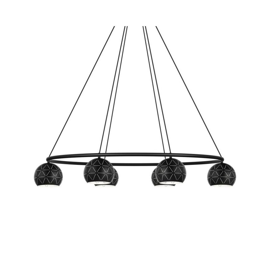 Eglo - Luster na sajli 6xE14/40W/230V
