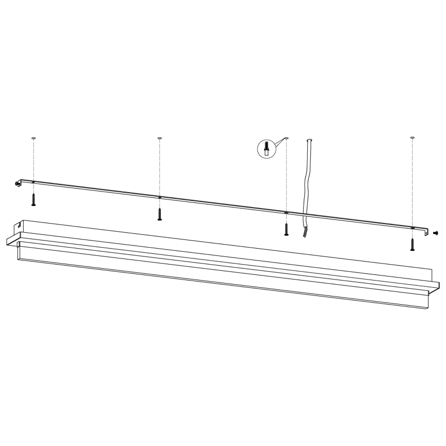 Eglo - LED Plafonjera LED/25W/230V