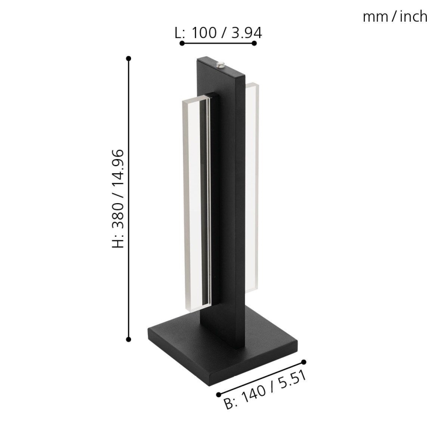 Eglo - LED prigušivi stona lampa LED/15W/230V