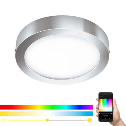 Eglo - LED RGB prigušiva plafonska lampa FUEVA-C LED/21W/230V prečnik 30 cm