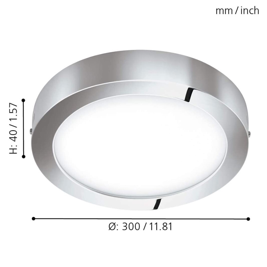 Eglo - LED RGB prigušiva plafonska lampa FUEVA-C LED/21W/230V prečnik 30 cm