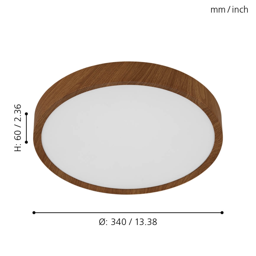 Eglo - LED Plafonjera LED/14,6W/230V