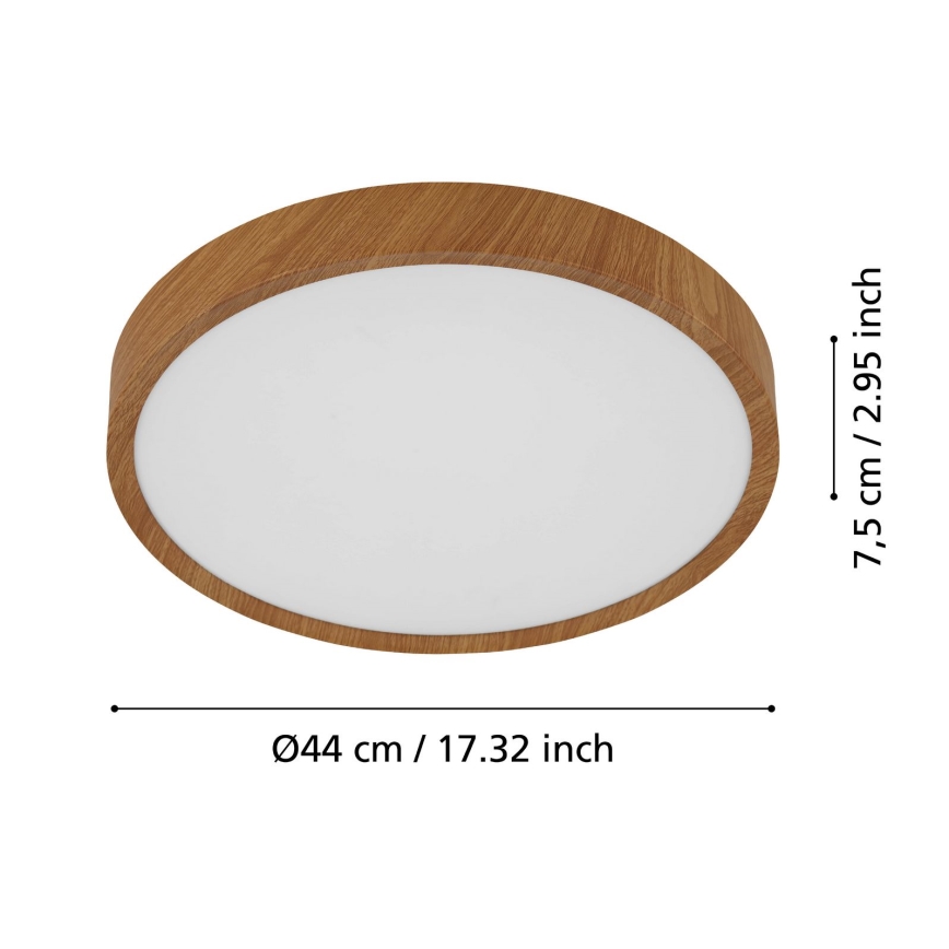 Eglo - LED Plafonjera LED/33,5W/230V
