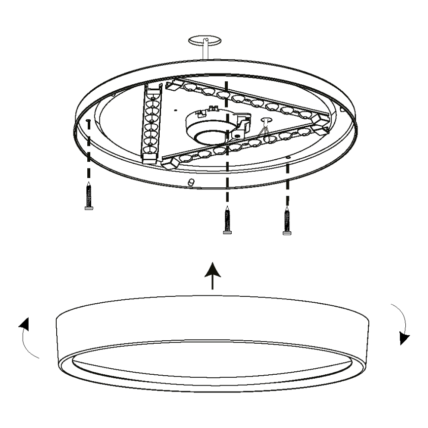 Eglo - LED Plafonjera LED/16,8W/230V