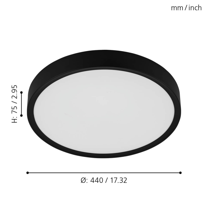 Eglo - LED Plafonjera LED/33,5W/230V
