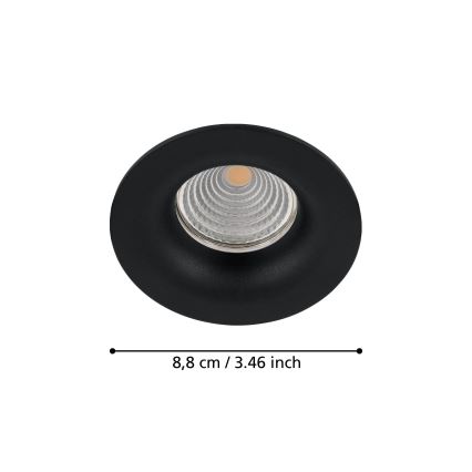 Eglo - LED Prigušivo ugradbeno svetlo LED/6W/230V