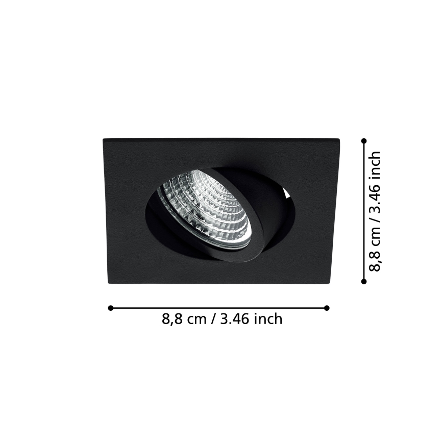 Eglo - LED Prigušivo ugradbeno svetlo LED/6W/230V