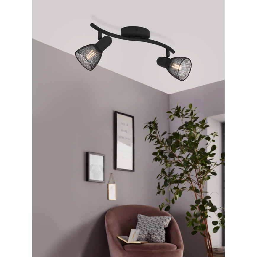 Eglo - Reflektorska lampa 2xE14/40W/230V