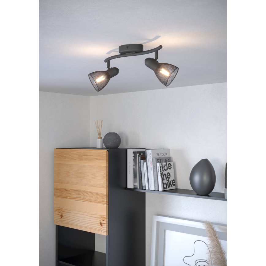 Eglo - Reflektorska lampa 2xE14/40W/230V