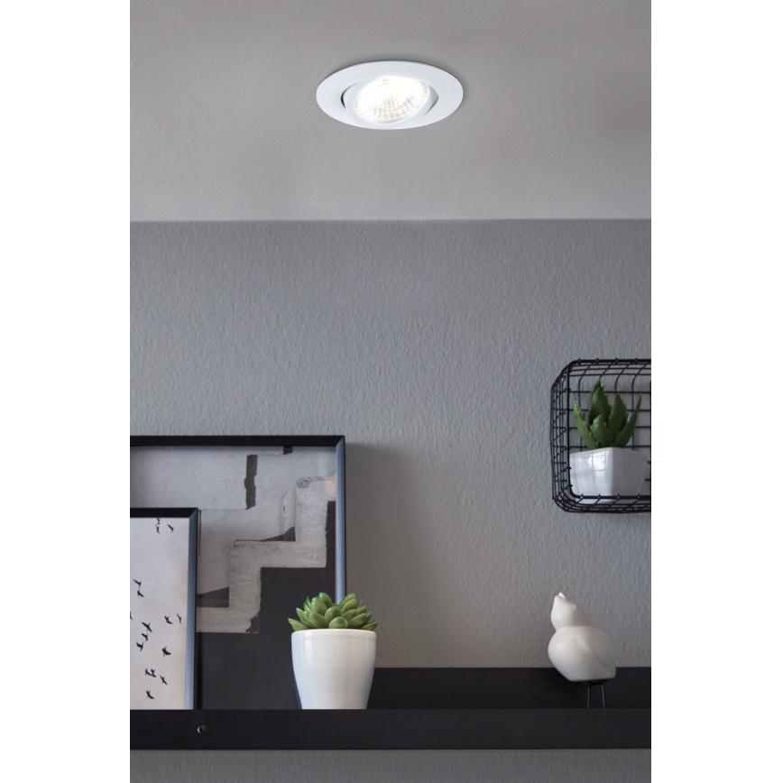 Eglo - LED Ugradbena lampa 1xGU10/5W/230V