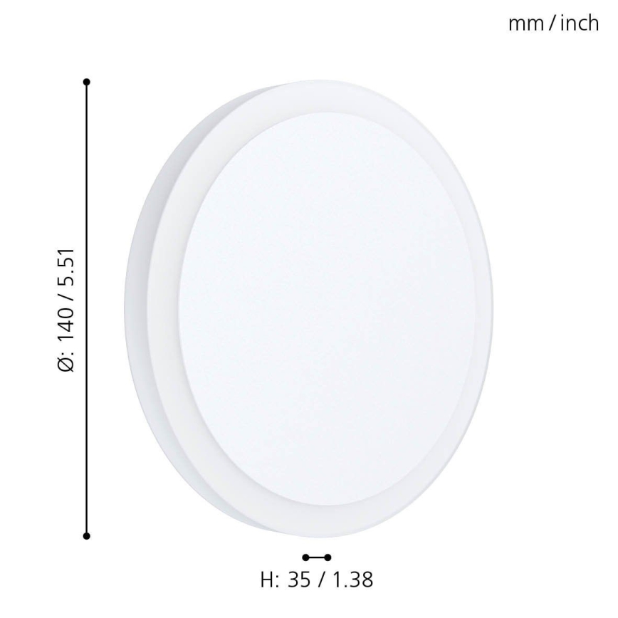 Eglo - LED Plafonjera LED/5,4W/230V