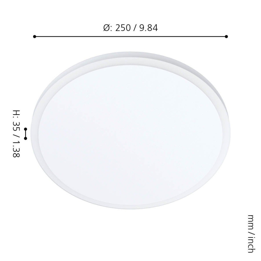 Eglo - LED Plafonjera LED/11,4W/230V