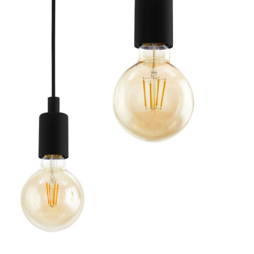 Eglo - Luster na sajli 6xE27/60W/230V pauk