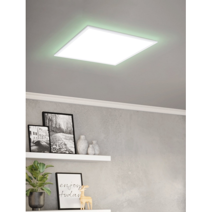 Eglo - LED RGBW Prigušiva plafonjera LED/32,5W/230V 2700-6500K 60x60 cm + Daljinski upravljač