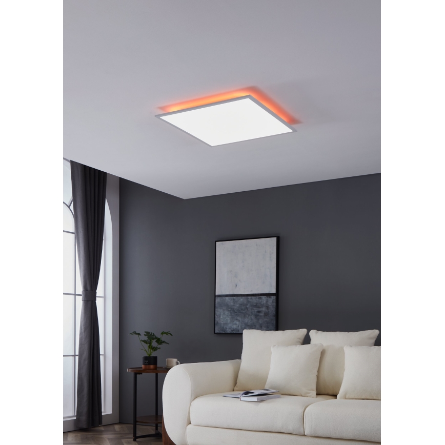 Eglo - LED RGBW Prigušiva plafonjera LED/32,5W/230V 2700-6500K 60x60 cm + Daljinski upravljač