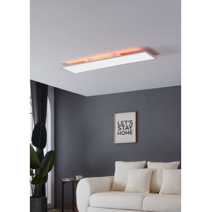 Eglo - LED RGBW Prigušiva plafonjera LED/32,5W/230V 2700-6500K 120x30 cm + Daljinski upravljač