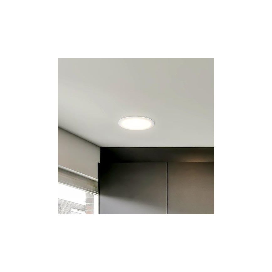 Eglo - LED Prigušiva ugradbena svjetiljka za kupaonicu LED/16,5W/230V IP44 ZigBee