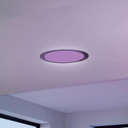 Eglo - LED prigušiva ugradna stropna kupatilska svetiljka LED/16,5W/230V IP44 ZigBee prečnik 21,6 cm