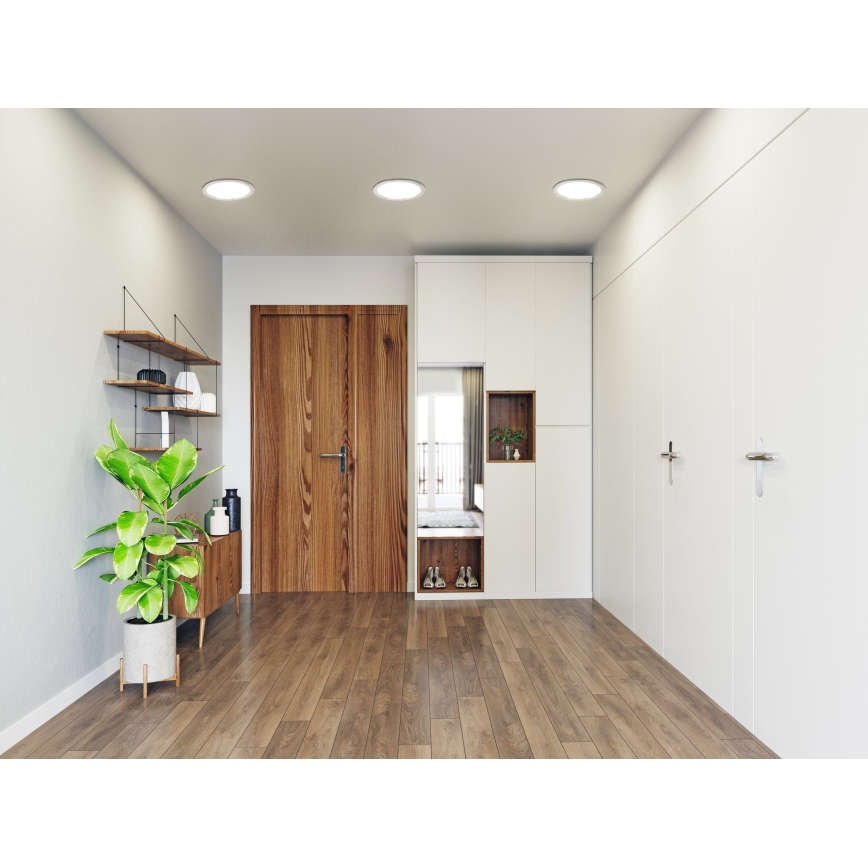 Eglo - LED prigušiva ugradna stropna kupatilska svetiljka LED/16,5W/230V IP44 ZigBee prečnik 21,6 cm