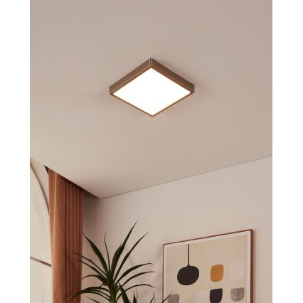 Eglo - LED prigušiva plafonska svetiljka za kupatilo LED/19,5W/230V 2700-6500K IP44 ZigBee 28,5x28,5 cm