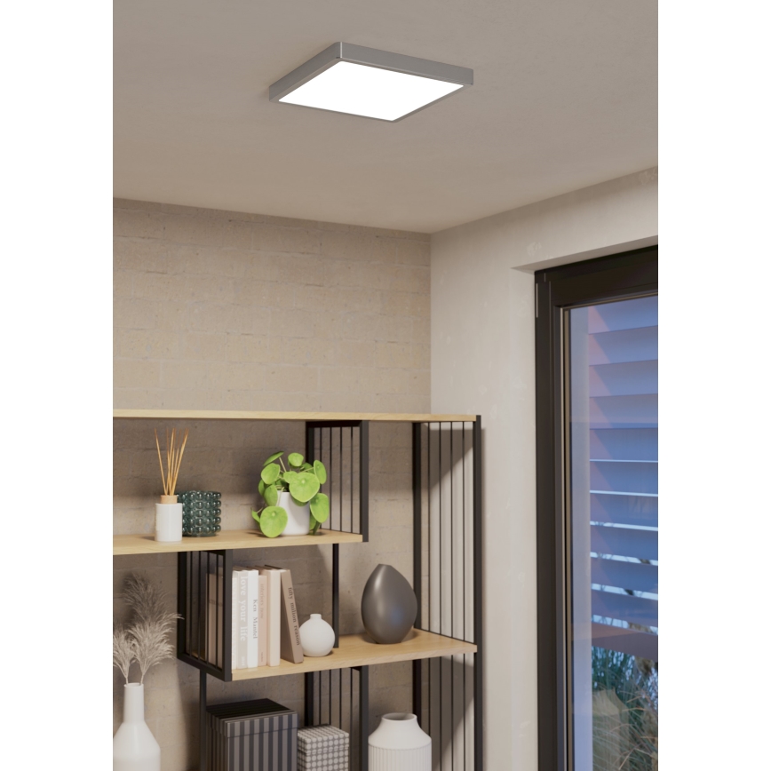 Eglo - LED prigušiva plafonska svetiljka za kupatilo LED/19,5W/230V 2700-6500K IP44 ZigBee 28,5x28,5 cm