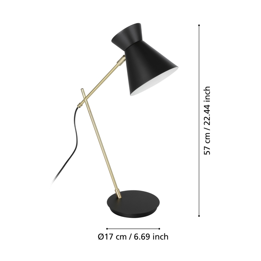 Eglo - Stona lampa 1xE27/10W/230V